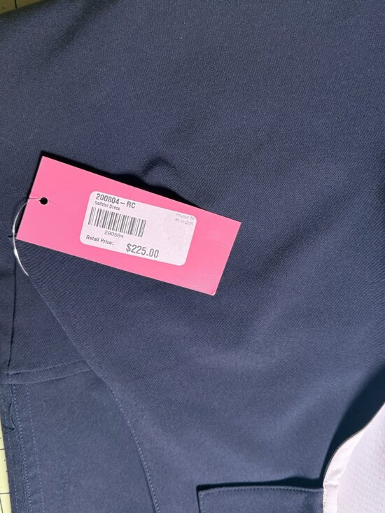 Golftini Golf/Tennis Dress, NWT, Navy Drop Waist, Pleated Skirt, Shorts, Size S - Picture 3 of 8